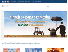 Tablet Screenshot of erkasigorta.net